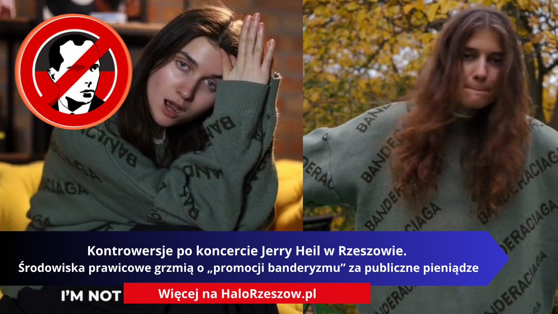 Kontrowersje po koncercie Jerry Heil w Rzeszowie. Środowiska prawicowe grzmią o „promocji banderyzmu” za publiczne pieniądze