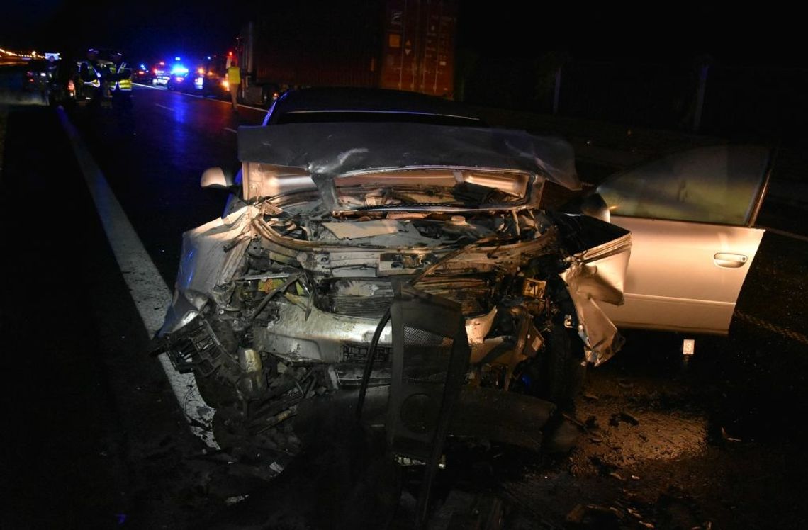 Koszmarny wypadek na autostradzie A4. Nie żyje 42-latek z Rzeszowa!