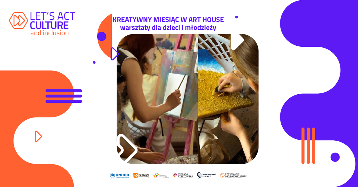 Kreatywne lato w Rzeszowie. Bezpłatne warsztaty artystyczne dla dzieci i młodzieży!
