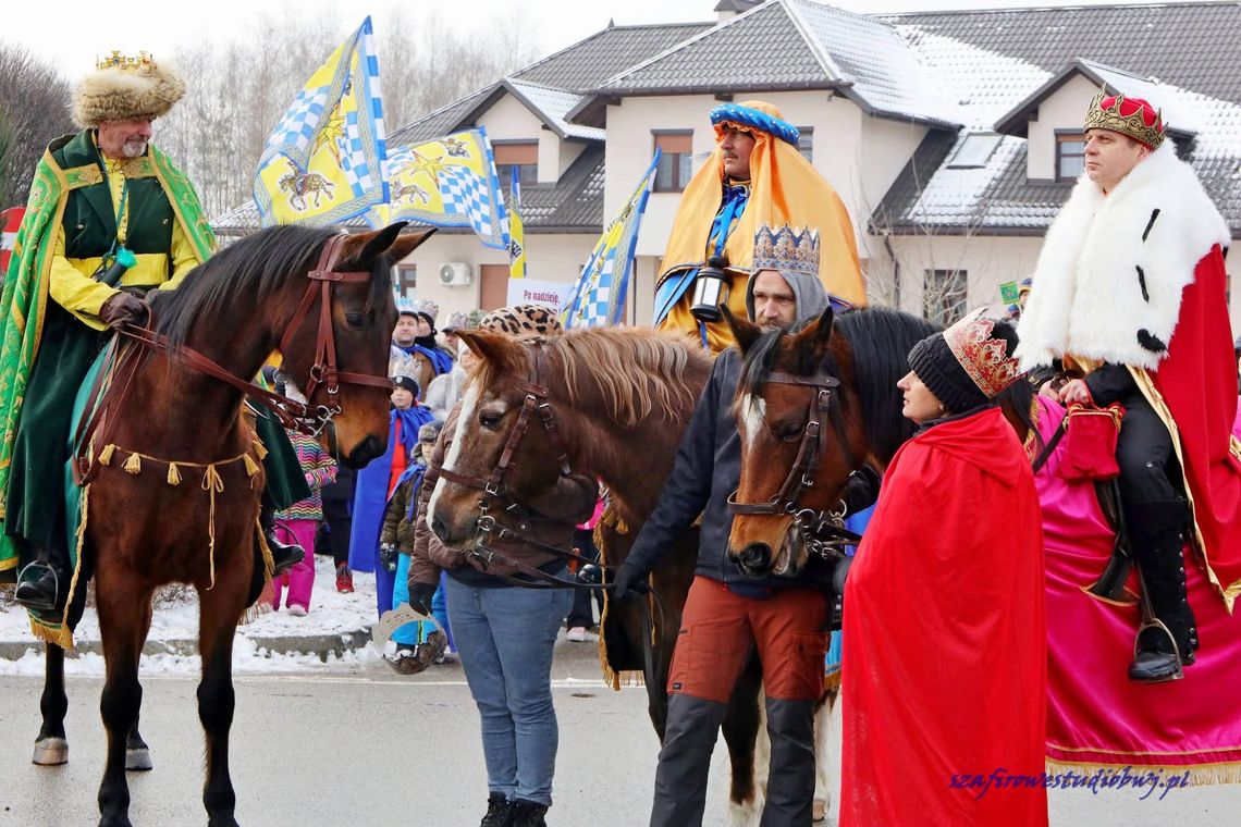 Królowie na koniach i wspólnota trzech wsi. Zaczernie po raz drugi zorganizowało orszak Królowie na koniach i wspólnota trzech wsi. Zaczernie po raz drugi zorganizowało orszak