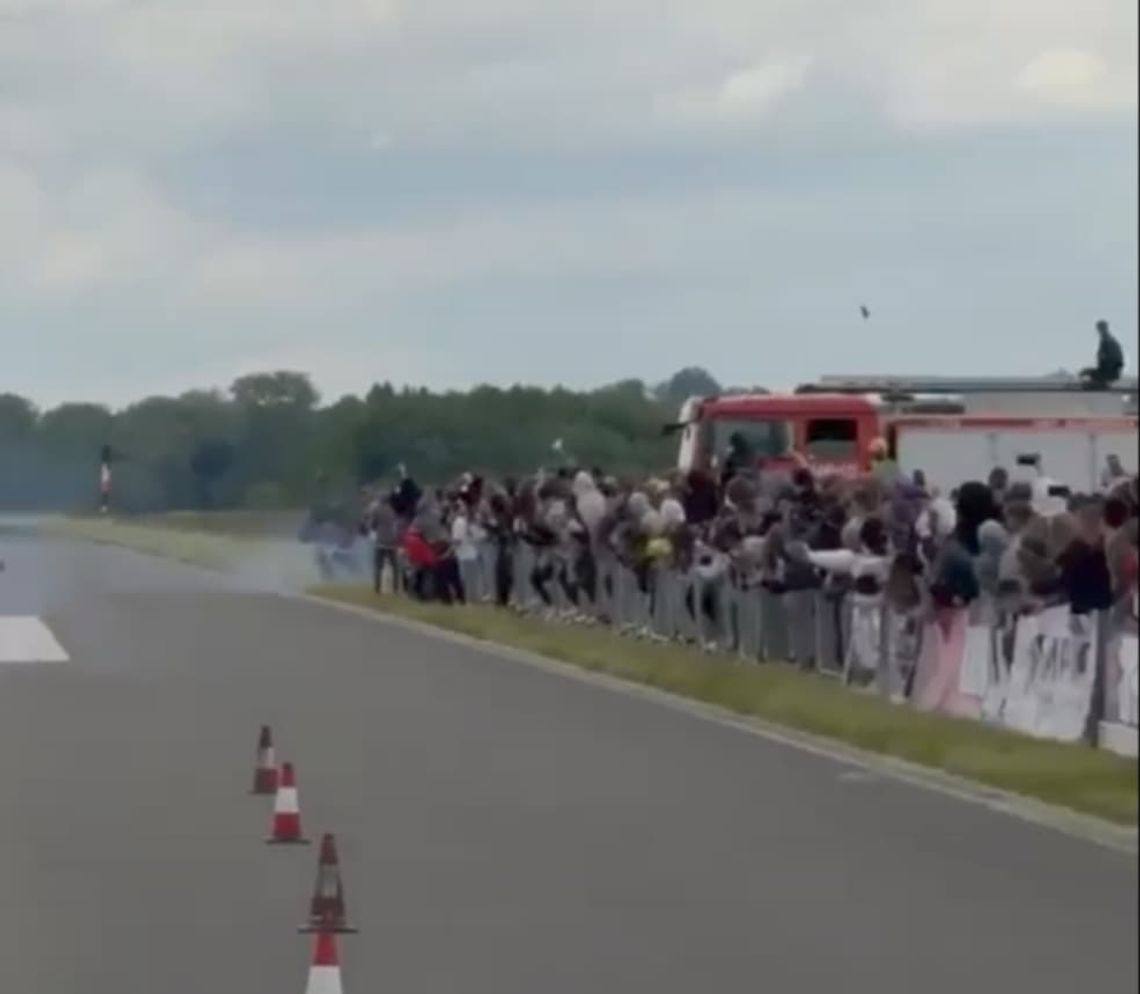 Krosno: Samochód wjechał w tłum ludzi