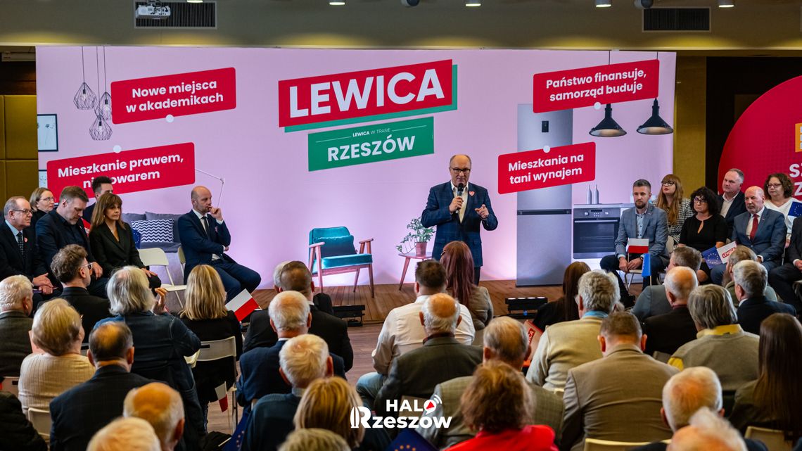 "Lewica w trasie" z ambitnym programem dla Podkarpacia