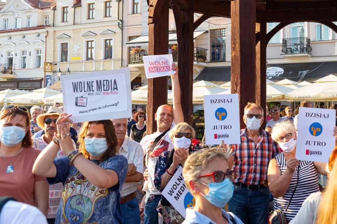 LexTVN. W sobotę kolejny protest na rynku w Rzeszowie