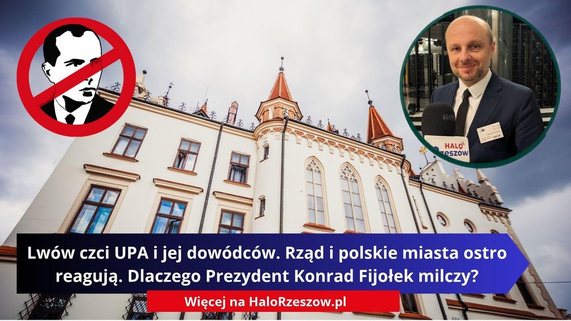 Lwów czci UPA i jej dowódców. Rząd i polskie miasta ostro reagują. Dlaczego Prezydent Konrad Fijołek milczy? Lwów czci UPA i jej dowódców. Rząd i polskie miasta ostro reagują. Dlaczego Prezydent Konrad Fijołek milczy?