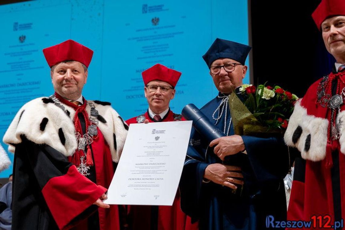 Marek Darecki doktorem honoris causa Politechniki Rzeszowskiej