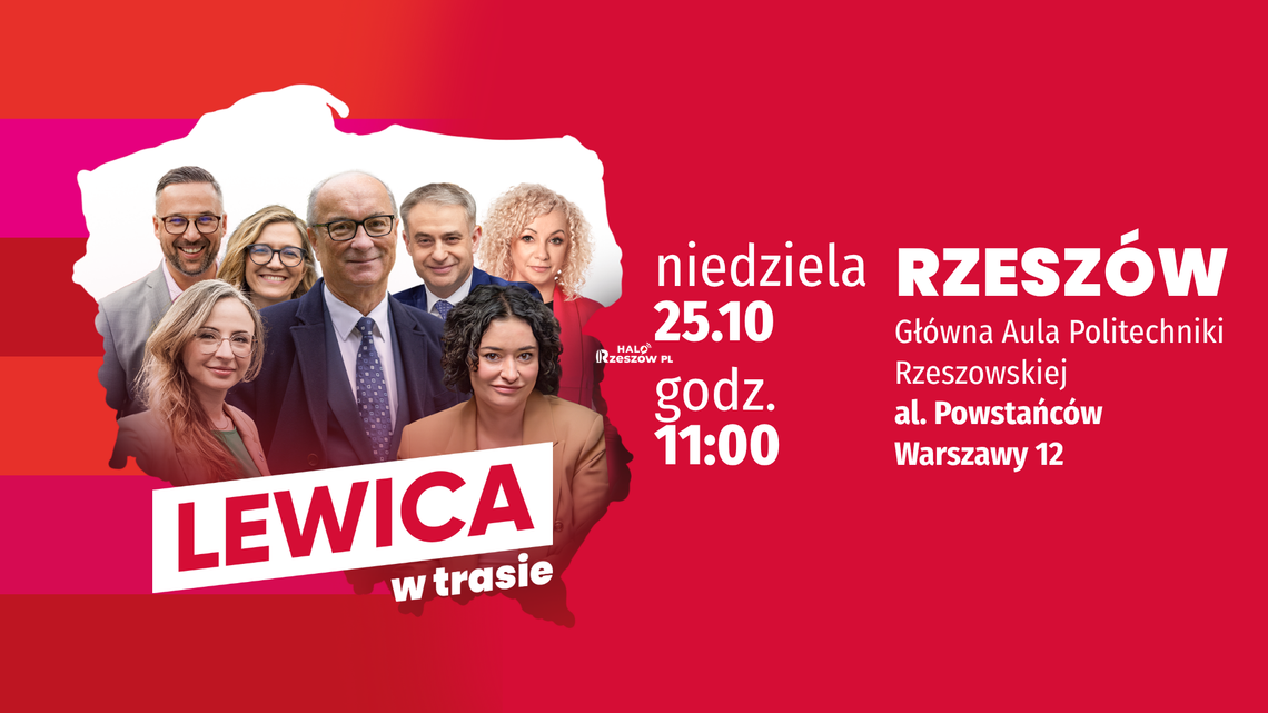 Marszałek Sejmu przyjeżdża do Rzeszowa. Włodzimierz Czarzasty spotka się z mieszkańcami na Politechnice Marszałek Sejmu przyjeżdża do Rzeszowa. Włodzimierz Czarzasty spotka się z mieszkańcami na Politechnice