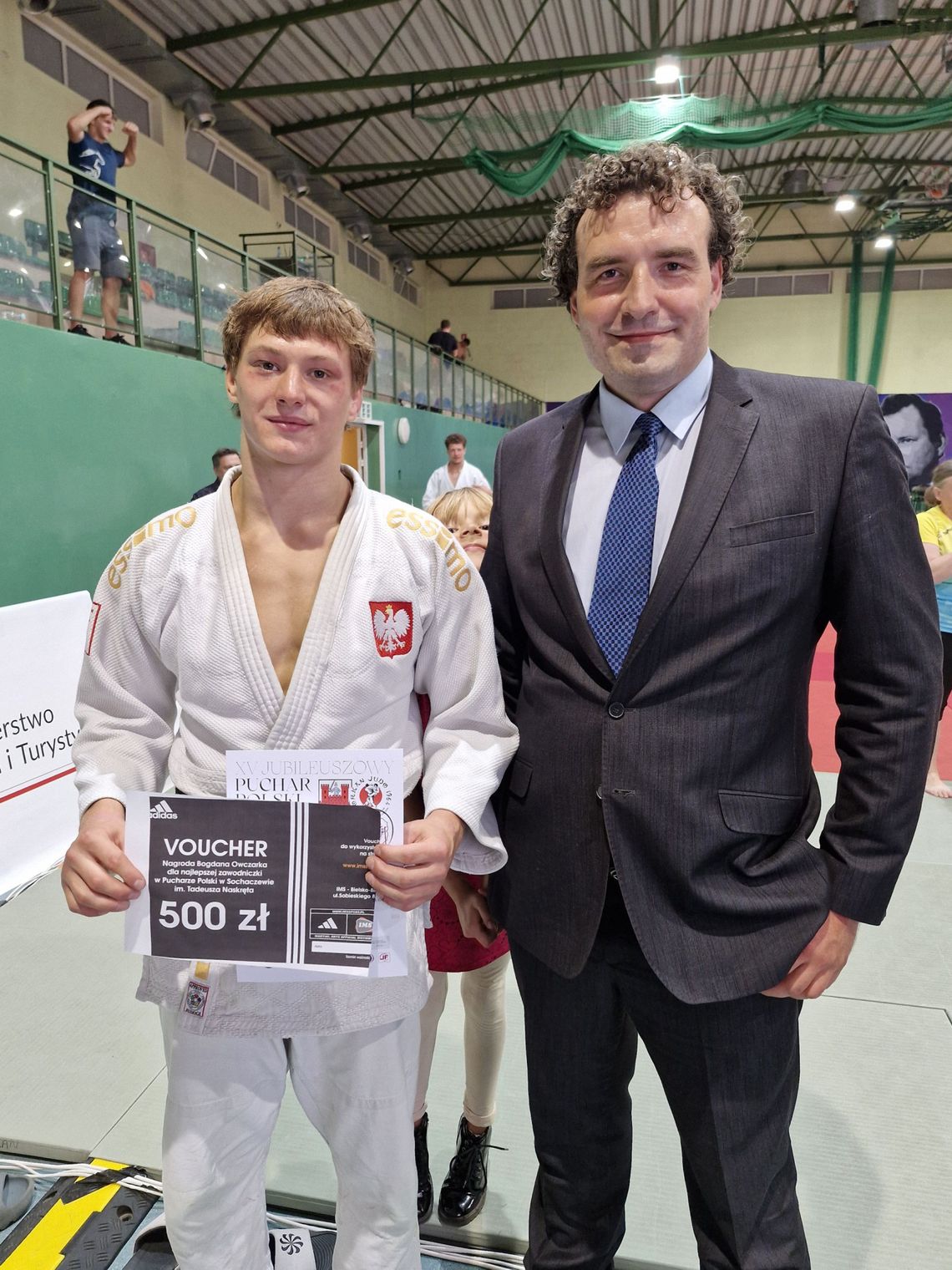 Mateusz Grendys triumfuje na Otwartym Pucharze Polski Juniorów w Judo