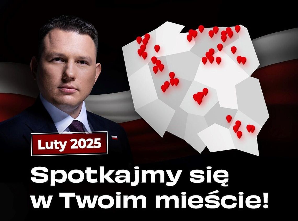 Mentzen zawalczy o podkarpackie głosy. Zobacz, które miejscowości odwiedzi!