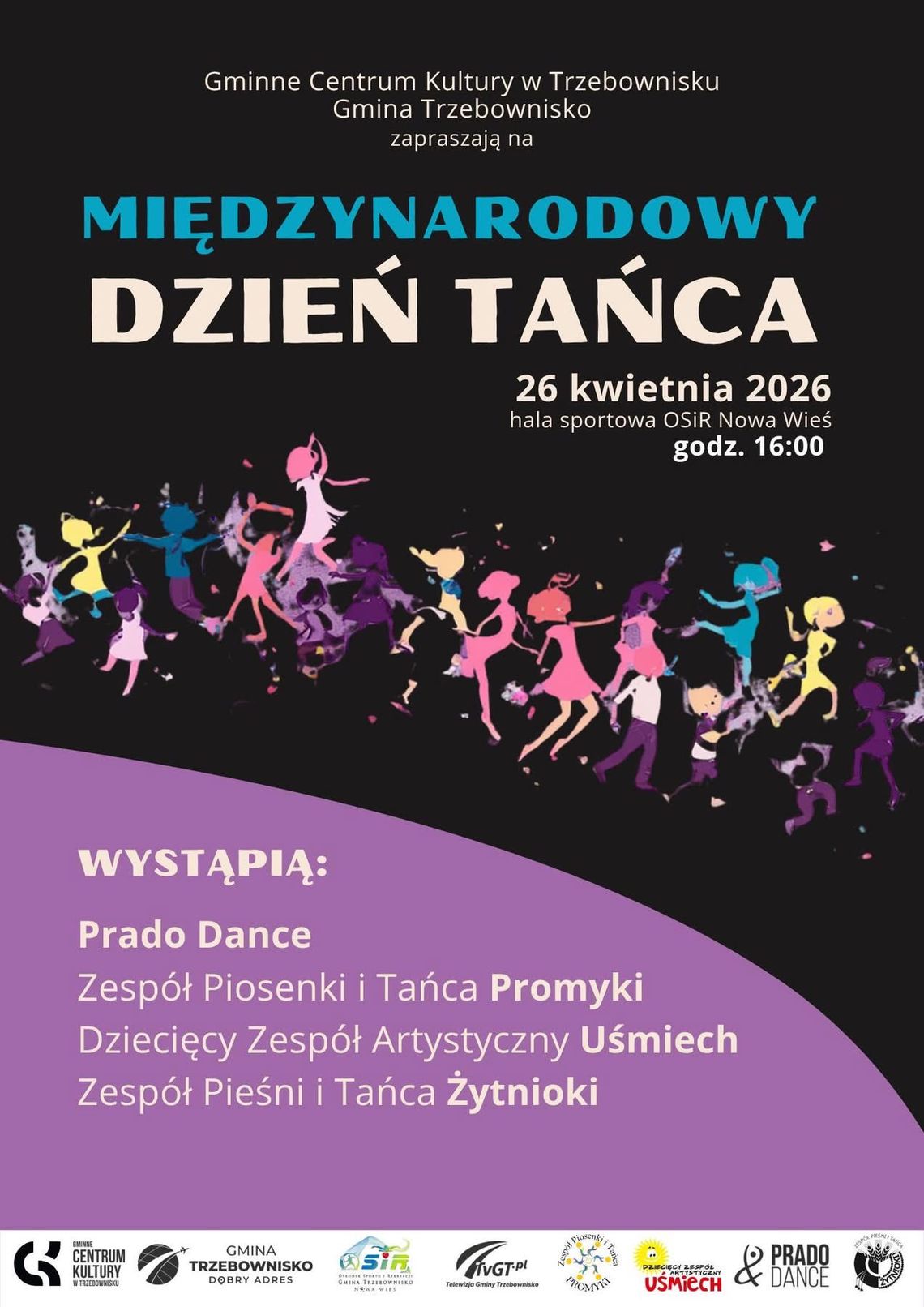 Międzynarodowy Dzień Tańca w Gminie Trzebownisko. Niedziela pełna muzyki i emocji Międzynarodowy Dzień Tańca w Gminie Trzebownisko. Niedziela pełna muzyki i emocji