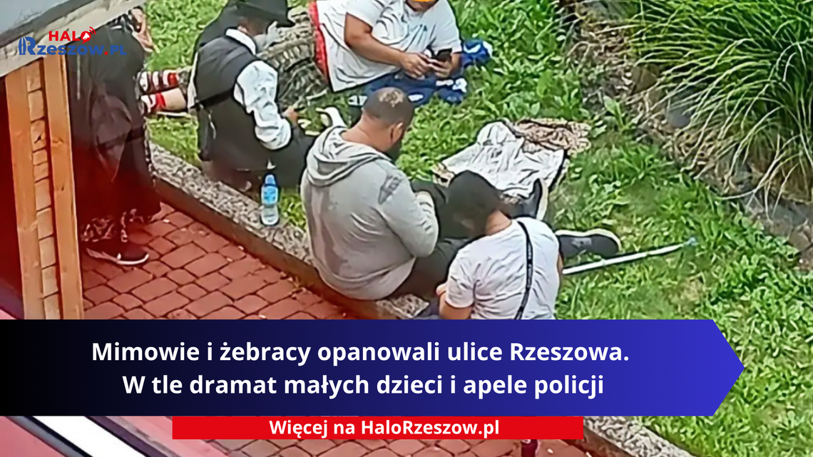 Mimowie i żebracy opanowali ulice Rzeszowa. W tle dramat małych dzieci i apele policji Mimowie i żebracy opanowali ulice Rzeszowa. W tle dramat małych dzieci i apele policji