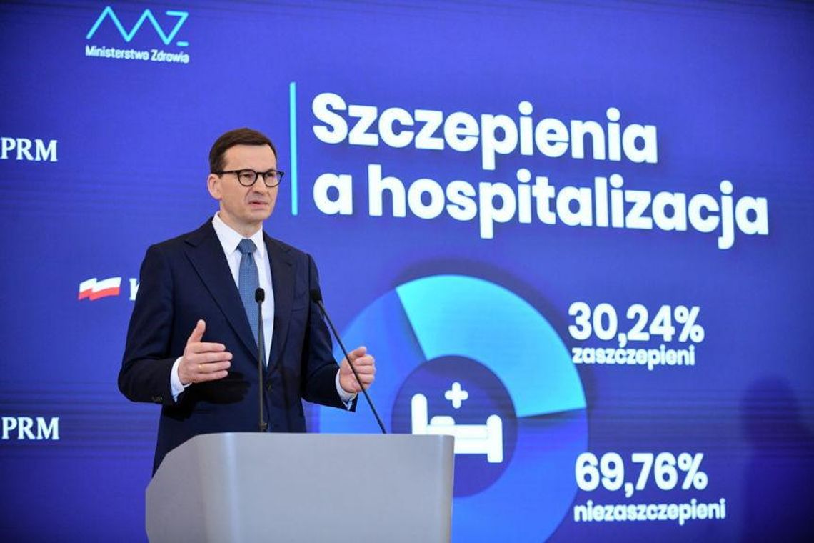 Morawiecki: znosimy większość obostrzeń, zostaje obowiązek noszenia maseczek w miejscach publicznych