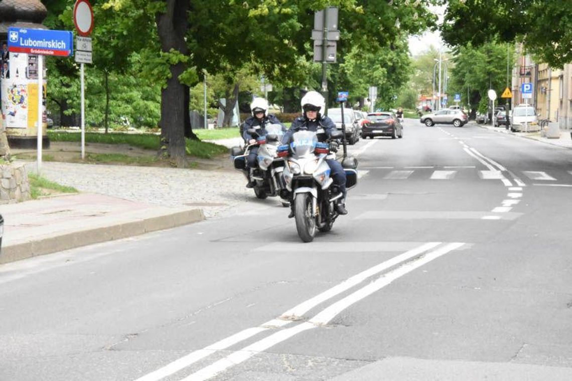 Motocyklista w Rzeszowie nie zatrzymał się do kontroli