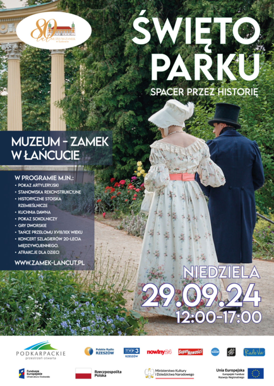 Muzeum-Zamku w Łańcucie zaprasza na Święto Parku