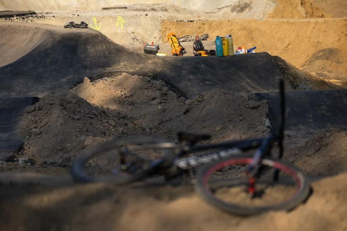 Na Bulwarach w Rzeszowie powstaje drugi pumptrack