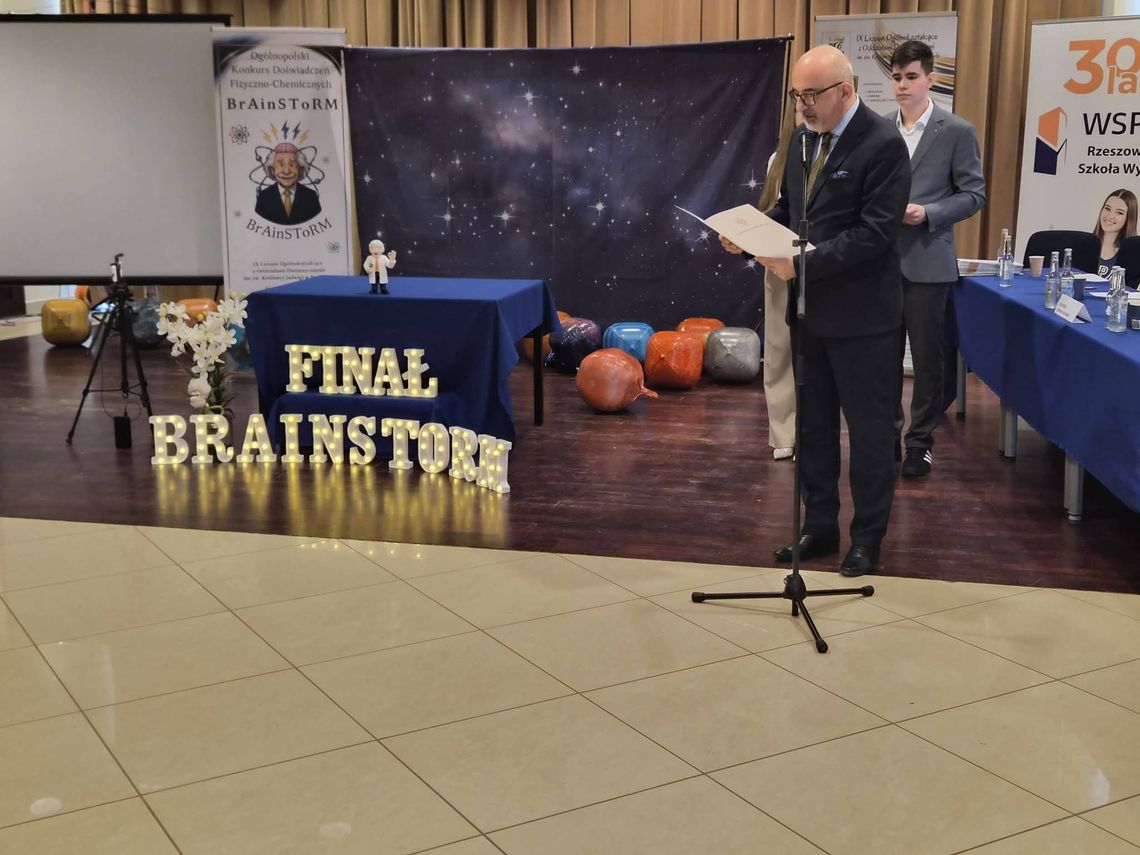 Nauka jak talent show. W Rzeszowie odbył się kolejny finał ogólnopolskiego konkursu BrAinSToRM