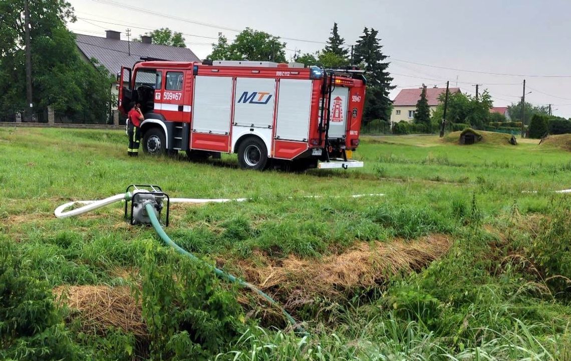 Nawałnice na Podkarpaciu. Blisko 260 interwencji strażaków