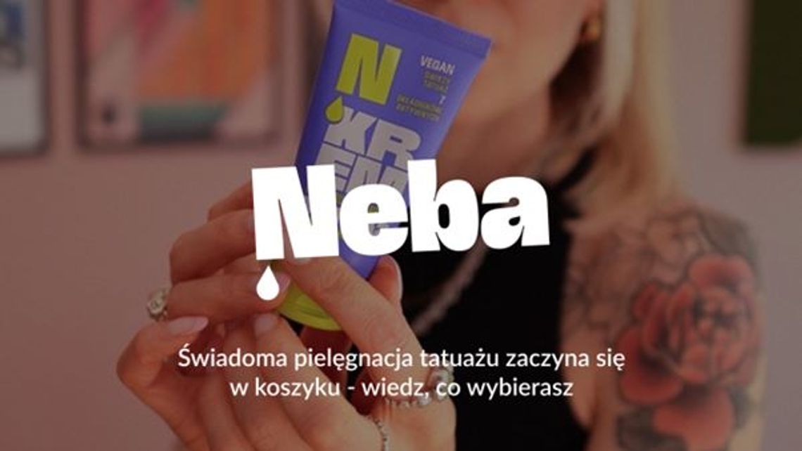 Neba: świadoma pielęgnacja tatuażu zaczyna się w koszyku - wiedz, co wybierasz Neba: świadoma pielęgnacja tatuażu zaczyna się w koszyku - wiedz, co wybierasz