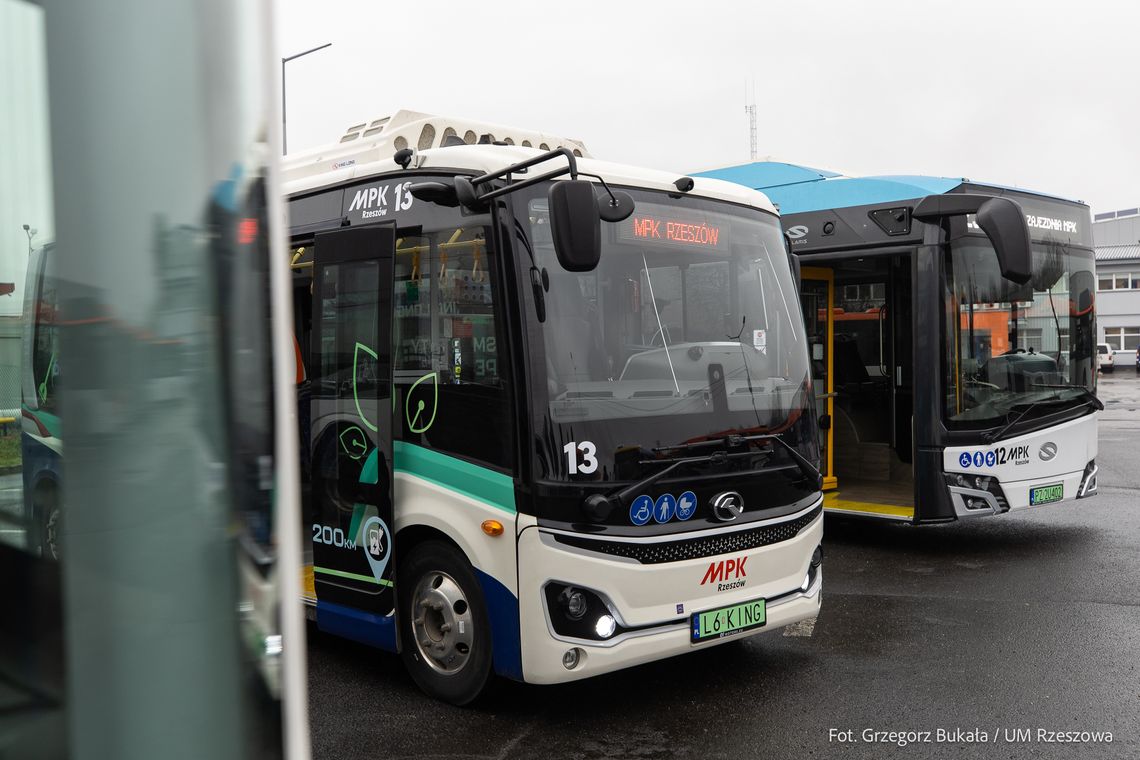 Nowa linia autobusowa w Rzeszowie. Ekologiczny King Long na trasie nr 50