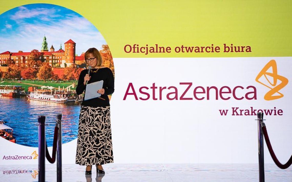 Nowe biuro AstraZeneca w Krakowie poprowadzi operacje na skalę światową