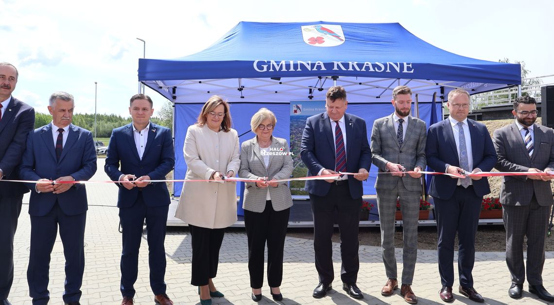 Nowoczesna oczyszczalnia ścieków oficjalnie otwarta w Krasnem