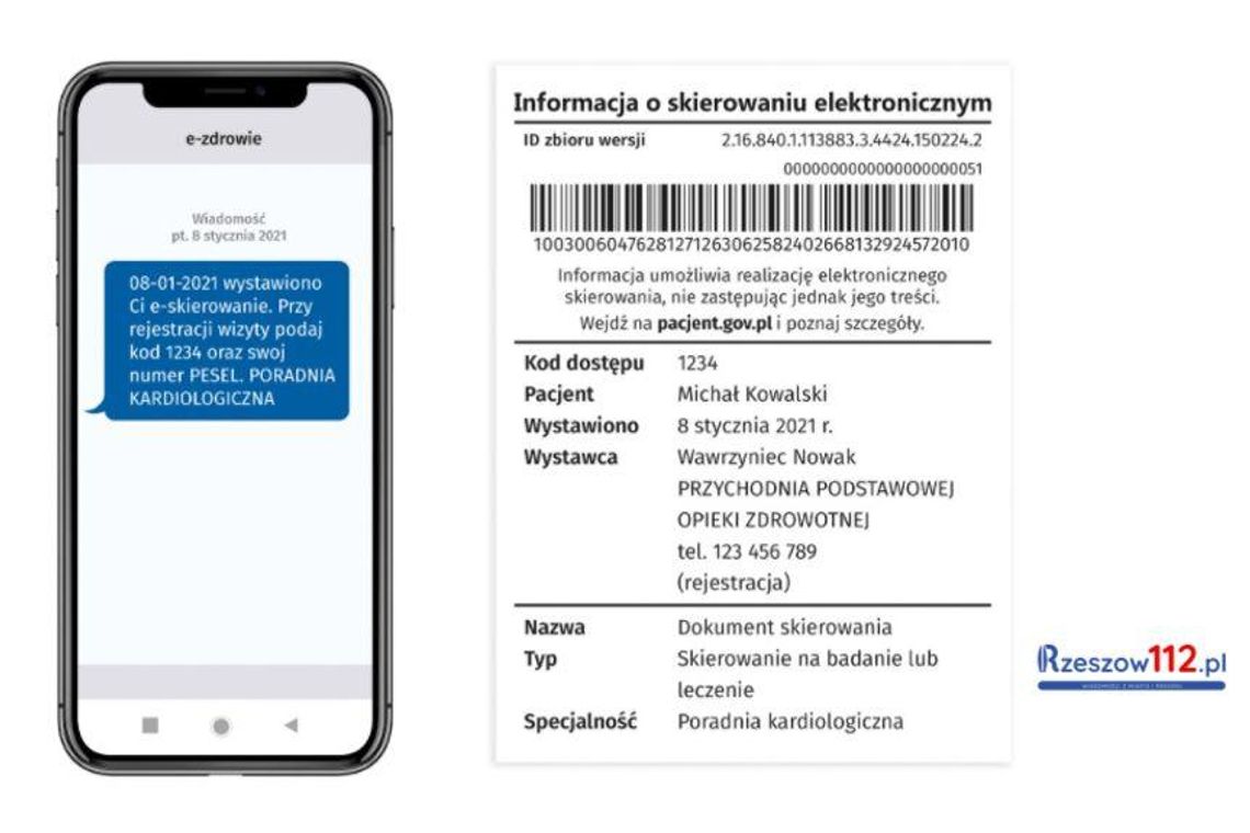 Od piątku wystawiane są także e-skierowania