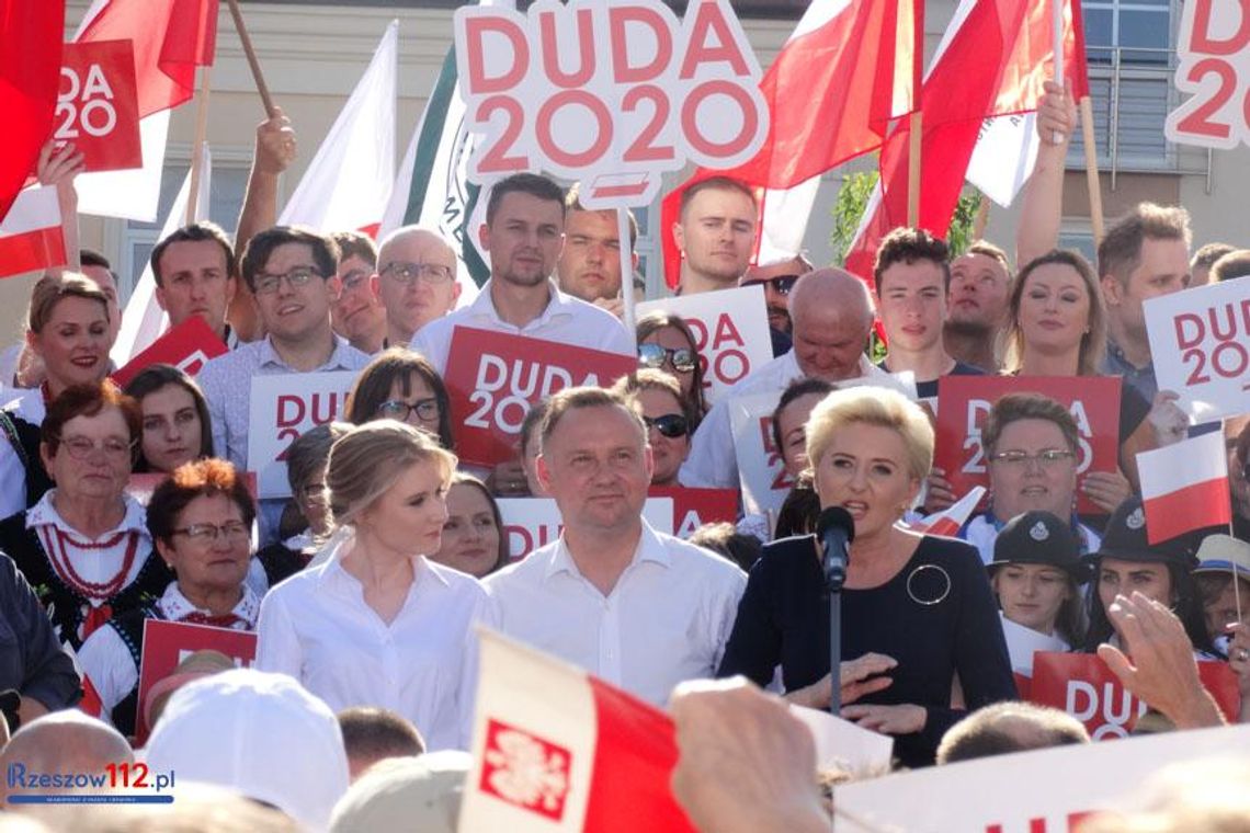 Ostatni wiec Andrzeja Dudy w Rzeszowie [FOTO]