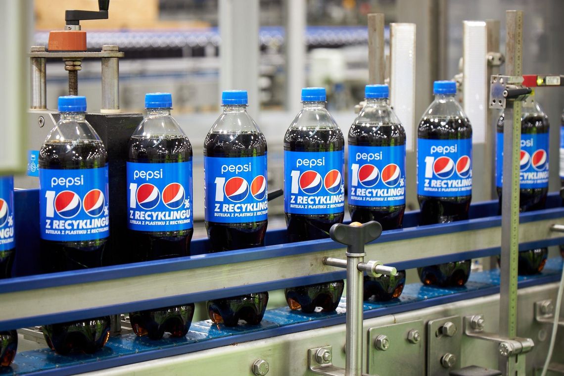 PepsiCo z nowym celem dotyczącym opakowań, w tym opakowań wielorazowych