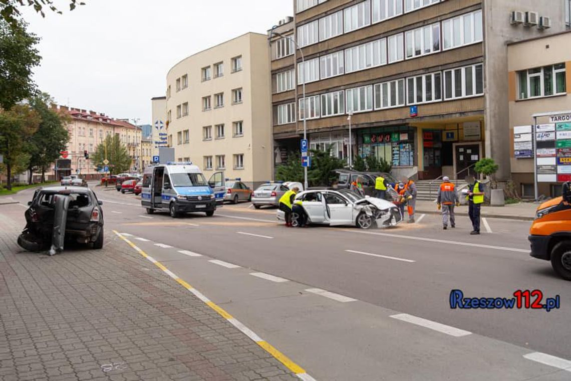 Pijany policjant spowodował wypadek w Rzeszowie!