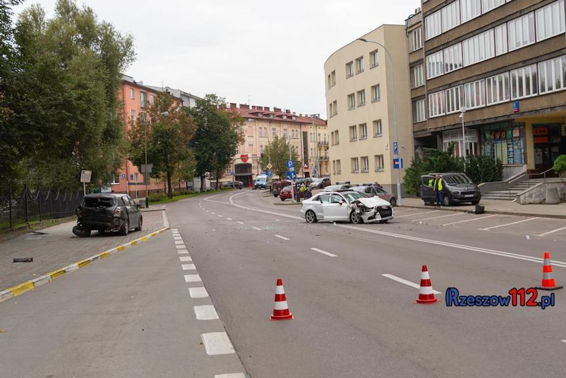 Pijany sprawca kolizji w Rzeszowie wypuszczony na wolność