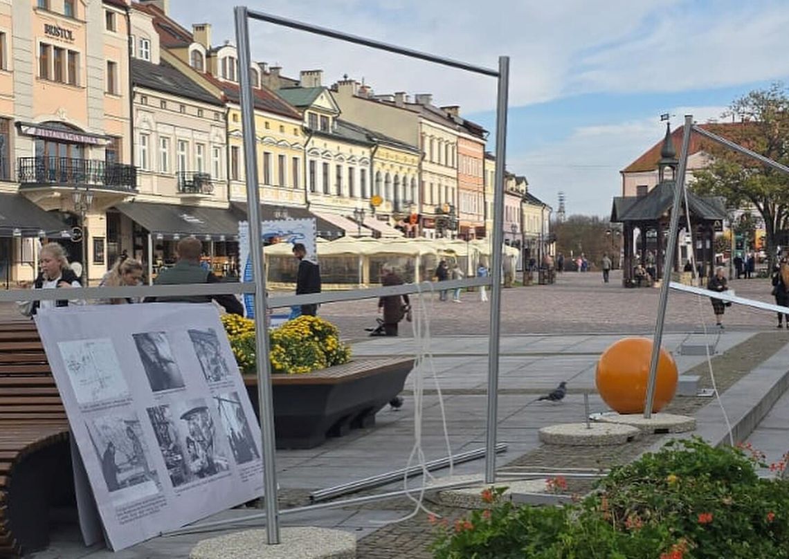 Plenerowa wystawa "Monument Konieczny" zniszczona. Fundacja Rzeszowska zgłosiła sprawę na policję Plenerowa wystawa "Monument Konieczny" zniszczona. Fundacja Rzeszowska zgłosiła sprawę na policję