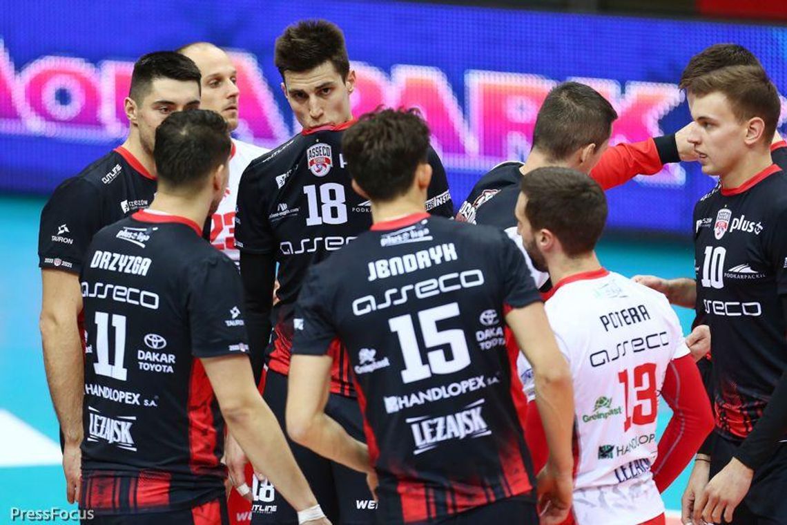 PlusLiga. Asseco Resovia Rzeszów za słaba dla Cuprum Lubin