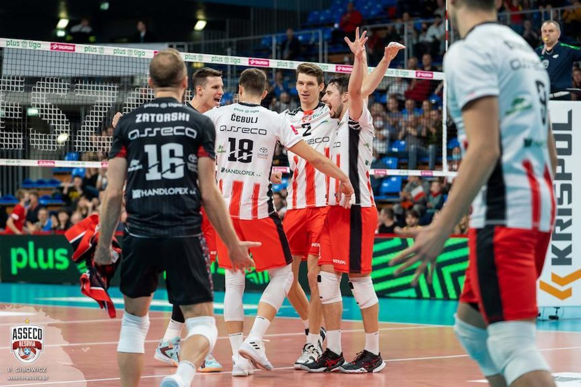 PlusLiga. Pewna wygrana Asseco Resovii na wyjeździe z Projekt Warszawa