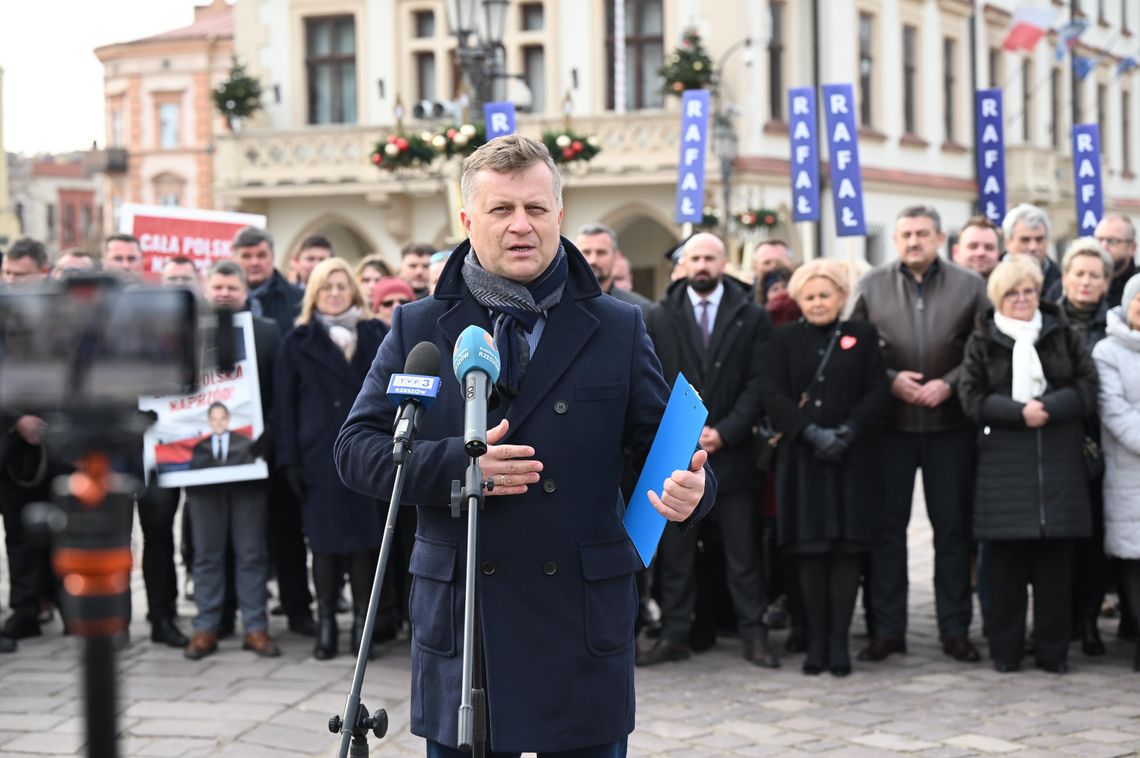 Podkarpacka część kampanii wyborczej Rafała Trzaskowskiego zainaugurowana w Rzeszowie