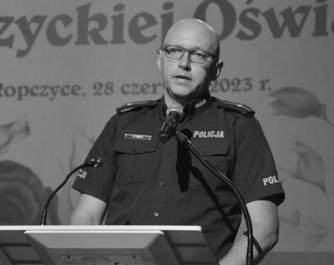 Podkarpacka policja w żałobie. Nie żyje jeden z policjantów