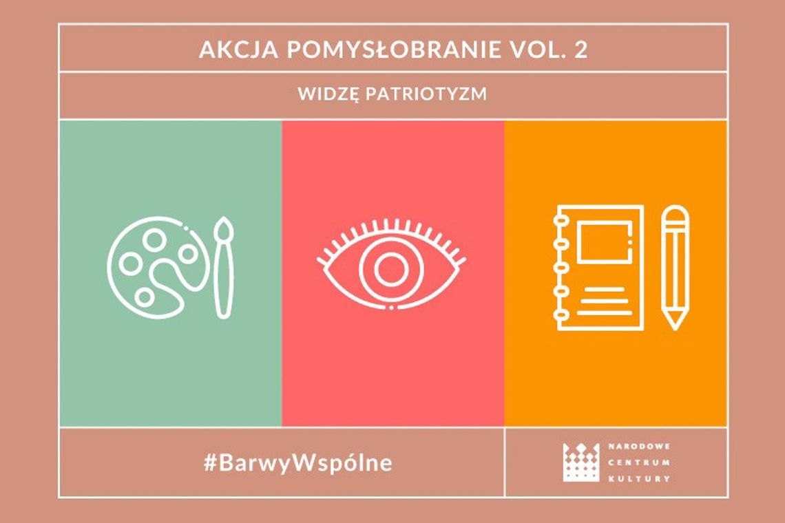 Podziel się swoim pomysłem na działania animacyjne łączące kulturę z edukacją patriotyczną i wygraj nagrody