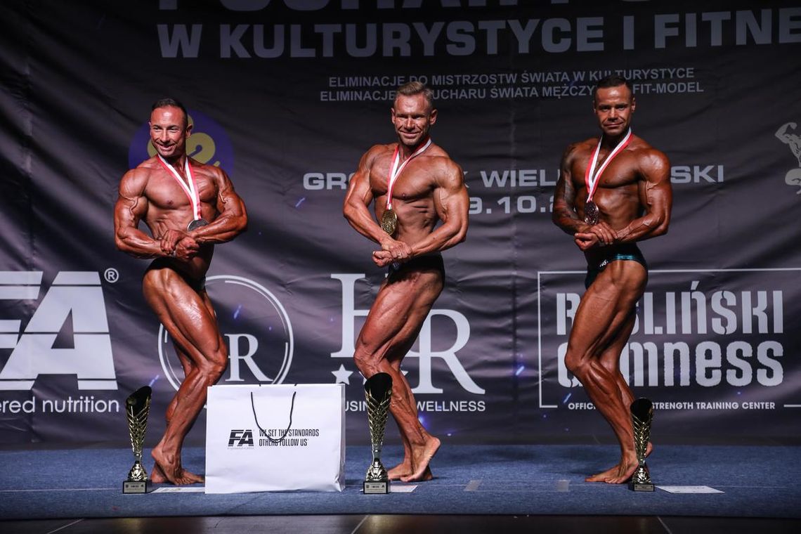 Policjant z Rzeszowa z kolejnymi sukcesami w kulturystyce