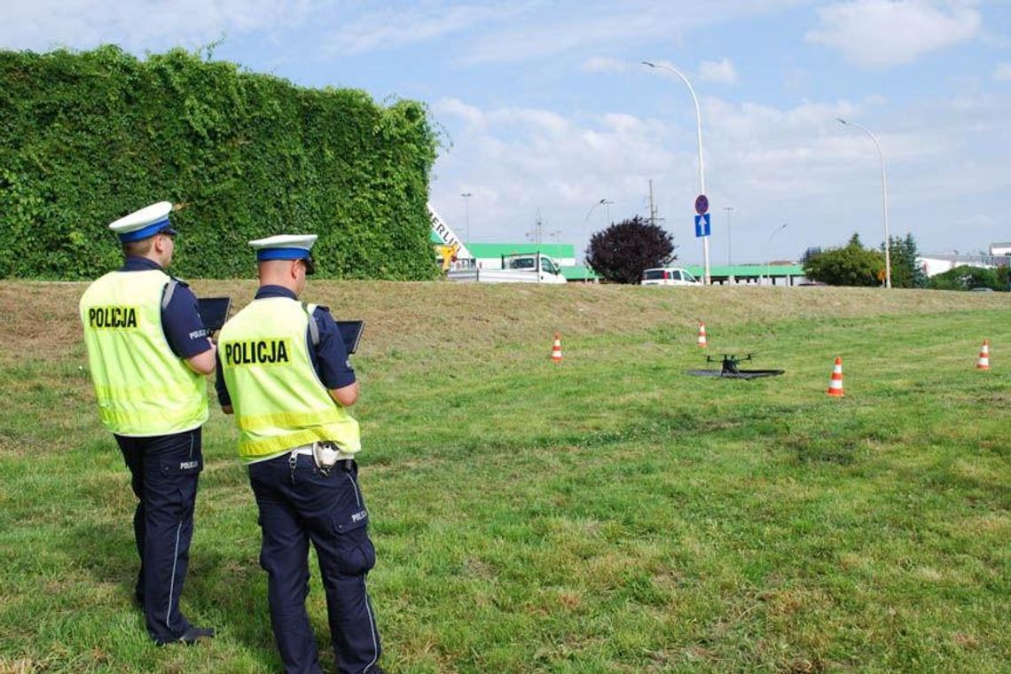 Policyjny dron znów w akcji w Rzeszowie. Są kolejne mandaty i kontrole