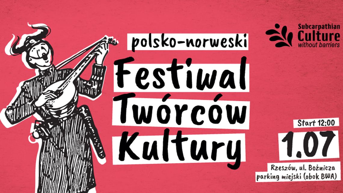 Polsko-norweski Festiwal Twórców Kultury w Rzeszowie już 1 lipca!