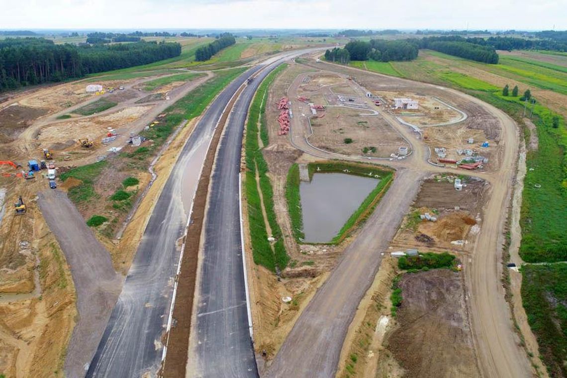 Postępy w budowie S19 na trasie Sokołów Młp - Nisko [FOTO]