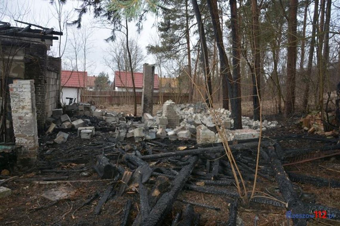 Pożar domu w Wólce Tanewskiej