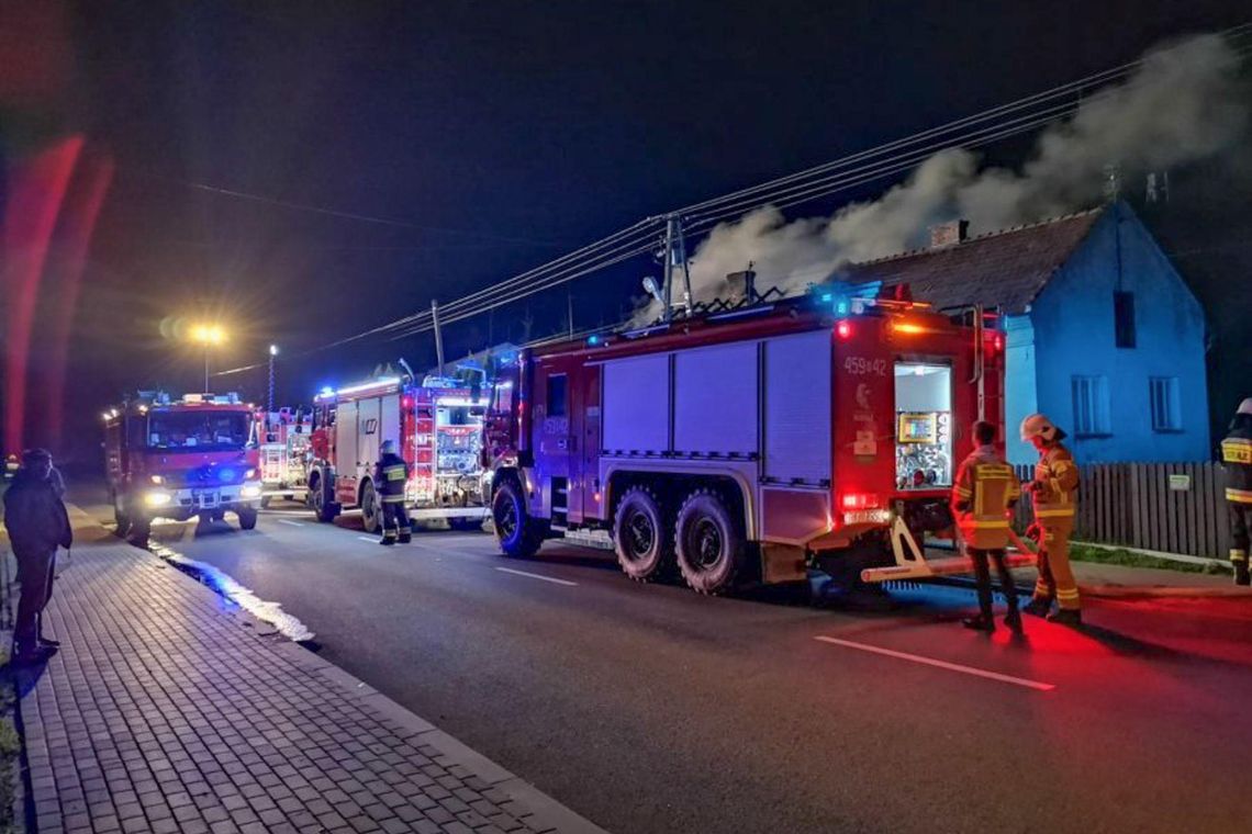 Pożar w Raniżowie! Policjanci wyjaśniają jego okoliczności