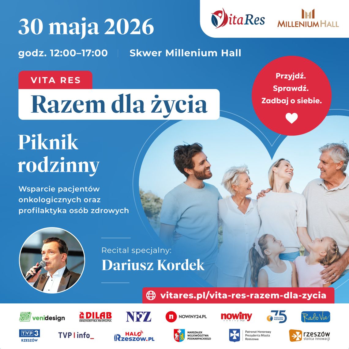 Profilaktyka bez kolejki. Fundacja Vita Res otwiera piknik dla całych rodzin