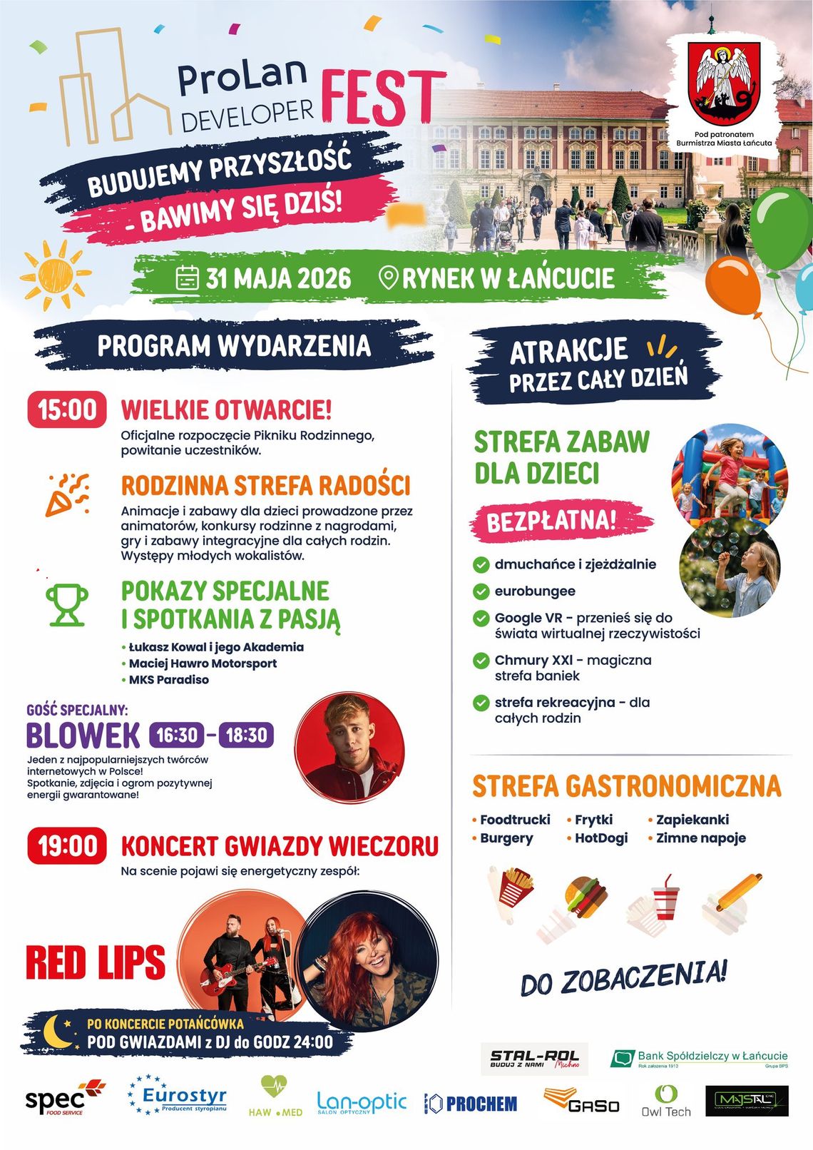 ProLan Developer Fest już 31 maja w Łańcucie. Na scenie Red Lips i Blowek ProLan Developer Fest