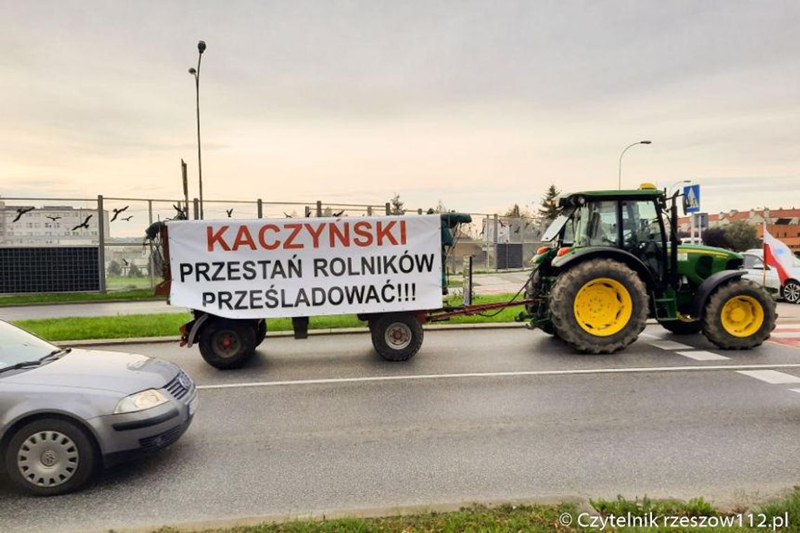 Protest rolników w Rzeszowie. Będą utrudnienia w ruchu