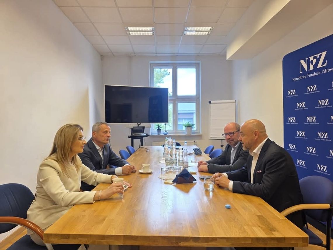"Przed nami jeszcze dużo pracy." Gawlik i Frydrych po spotkaniu z prezesem NFZ
