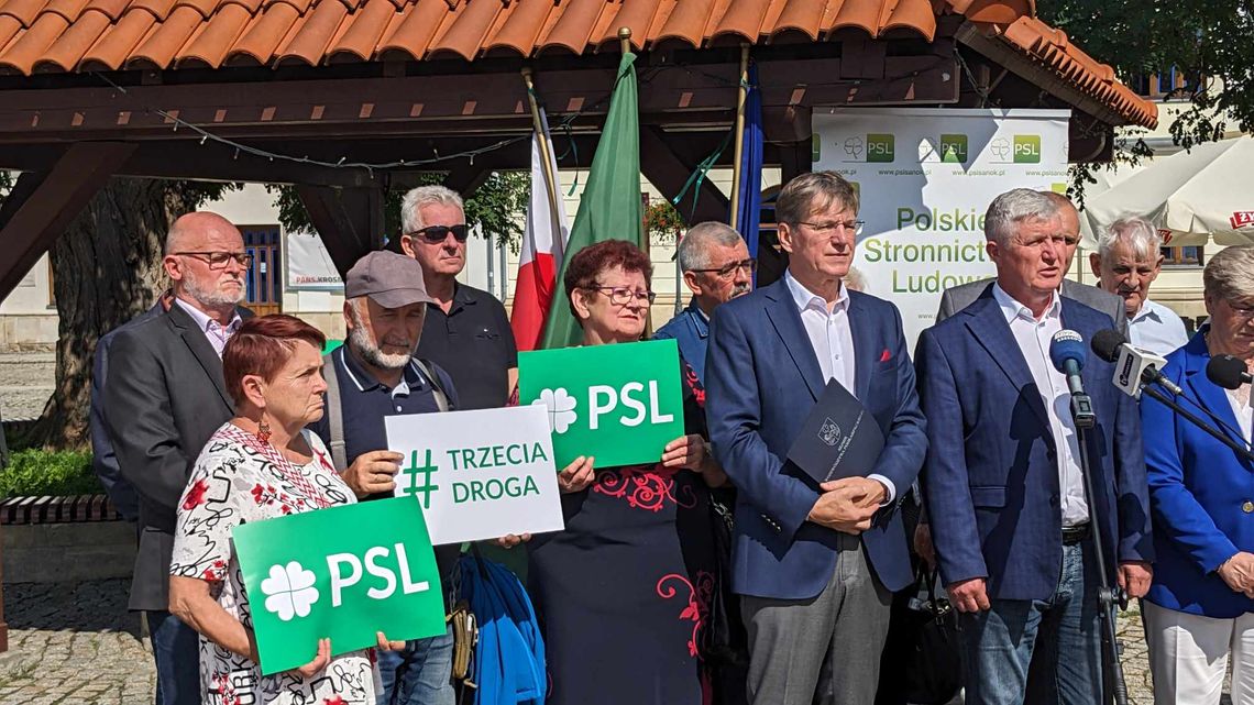 PSL rejestruje listę i prezentuje kandydatów do sejmu w okręgu krośnieńskim