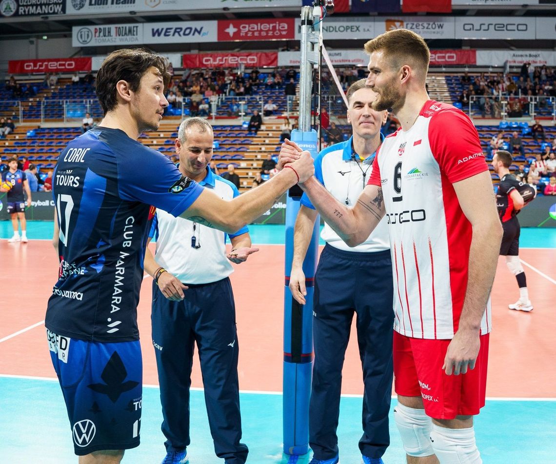 Puchar CEV siatkarzy: Pierwszy krok Asseco Resovii w stronę finału