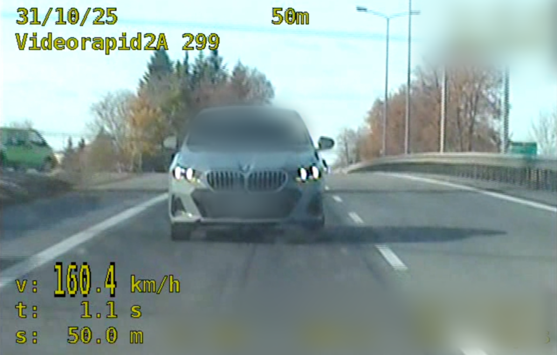 Rajd 20-latka po obwodnicy: jednego dnia ‘zarobił’ 12,5 tys. zł mandatu i 44 punkty karne