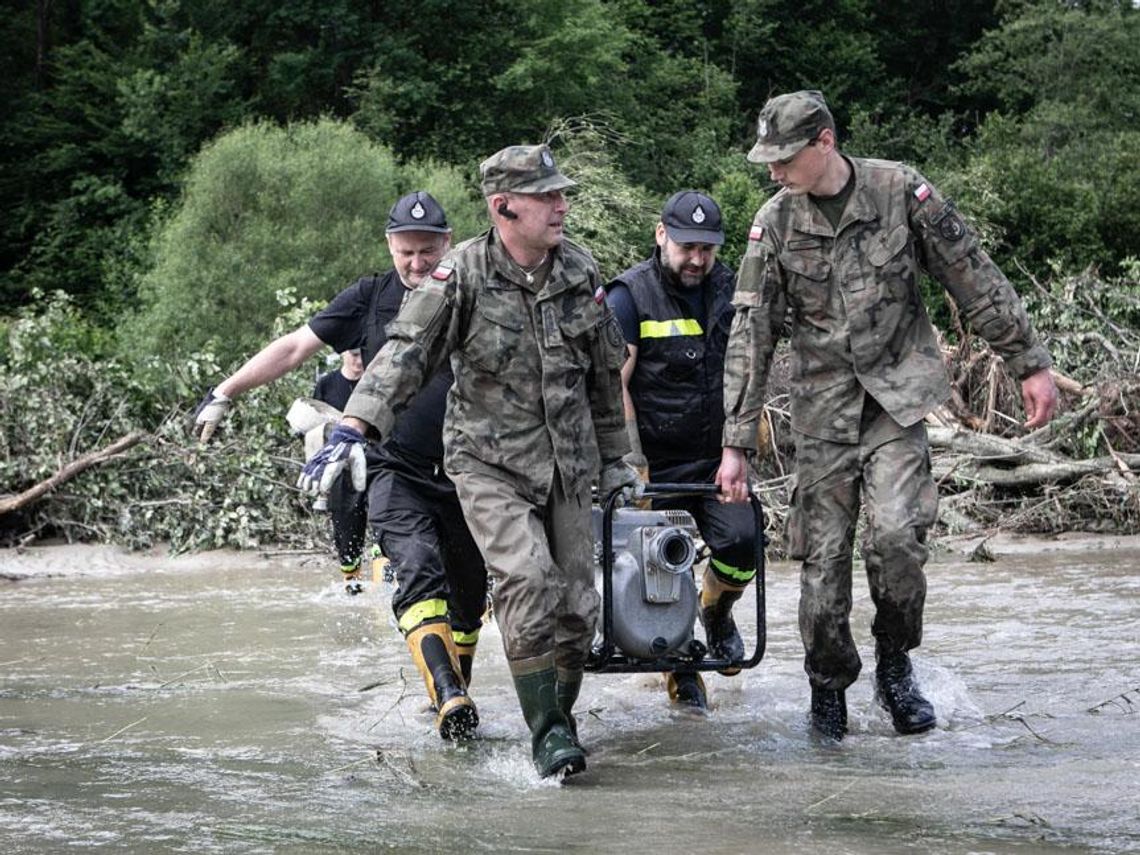 Raport z interwencji służb po nawałnicach na Podkarpaciu [foto]