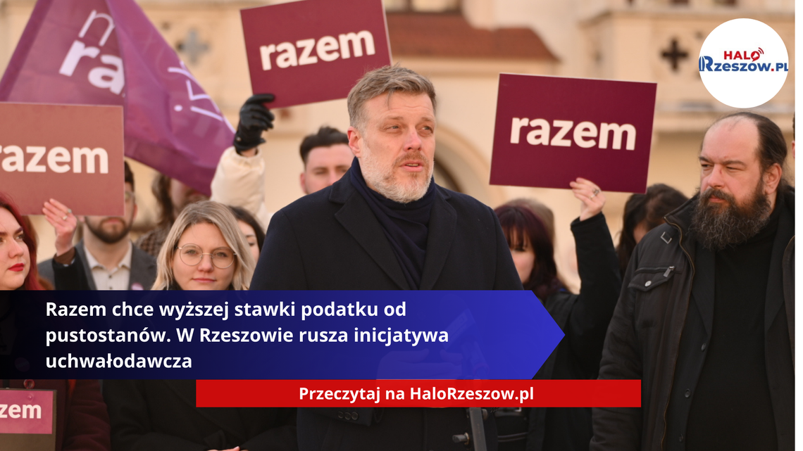 Razem chce wyższej stawki podatku od pustostanów. W Rzeszowie rusza inicjatywa uchwałodawcza Razem chce wyższej stawki podatku od pustostanów. W Rzeszowie rusza inicjatywa uchwałodawcza